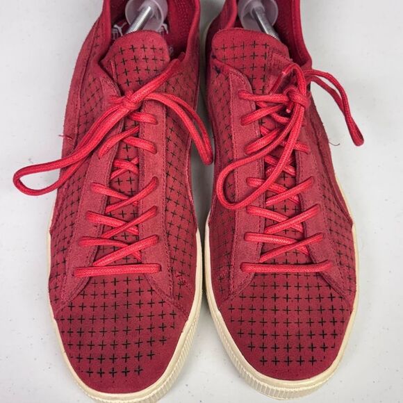 Puma Mens shoes courtside perf suede size 13 - Picture 2 of 7